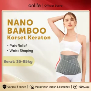 onlife korset postpartum bamboo / korset bamboo pasca melahirkan