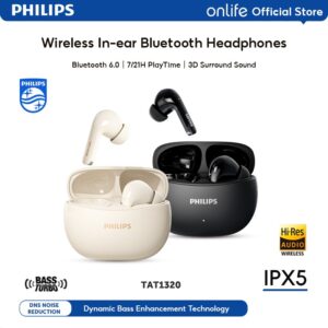 Philips Original True Wireless Earbuds TWS Earphone Bluetooth 6.0