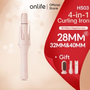 onlife catokan rambut curly otomatis 4 in 1