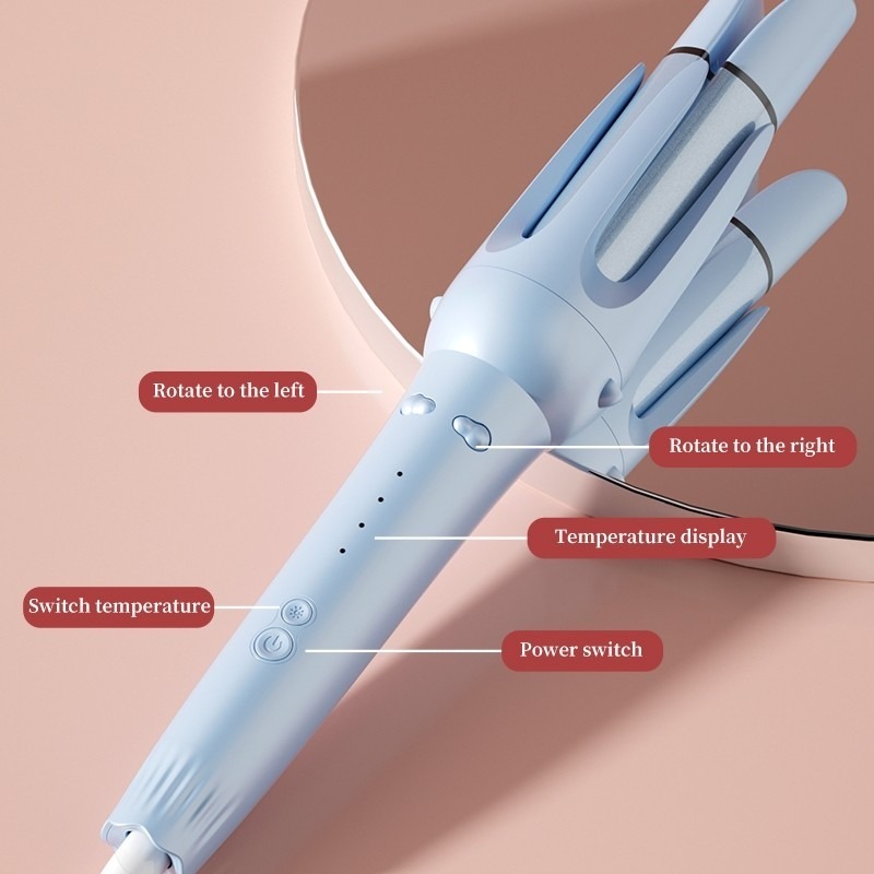 Onlife 3 IN 1 Ion Negatif Curly Rambut Otomatis 28mm/36mm Keramik - Gambar 2