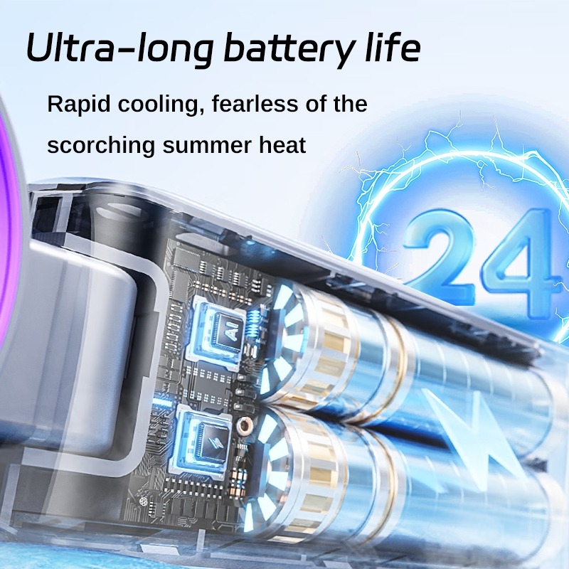 Onlife Kipas Turbo High-speed 199 Gear Digital Display - Gambar 7