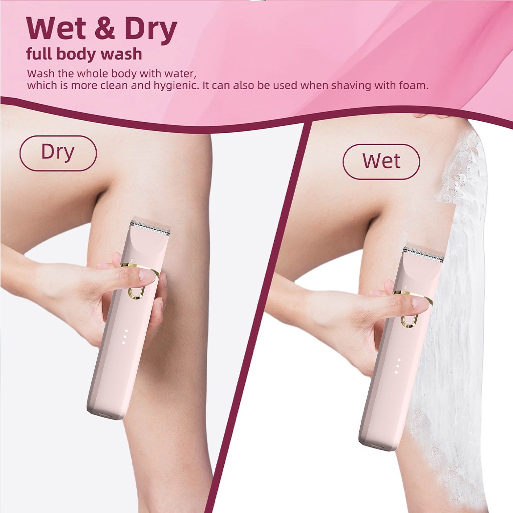 Onlife 3 in 1 Alat Cukur Wanita/Pria Alat Cukur Bulu Kemaluan Mini - Gambar 6