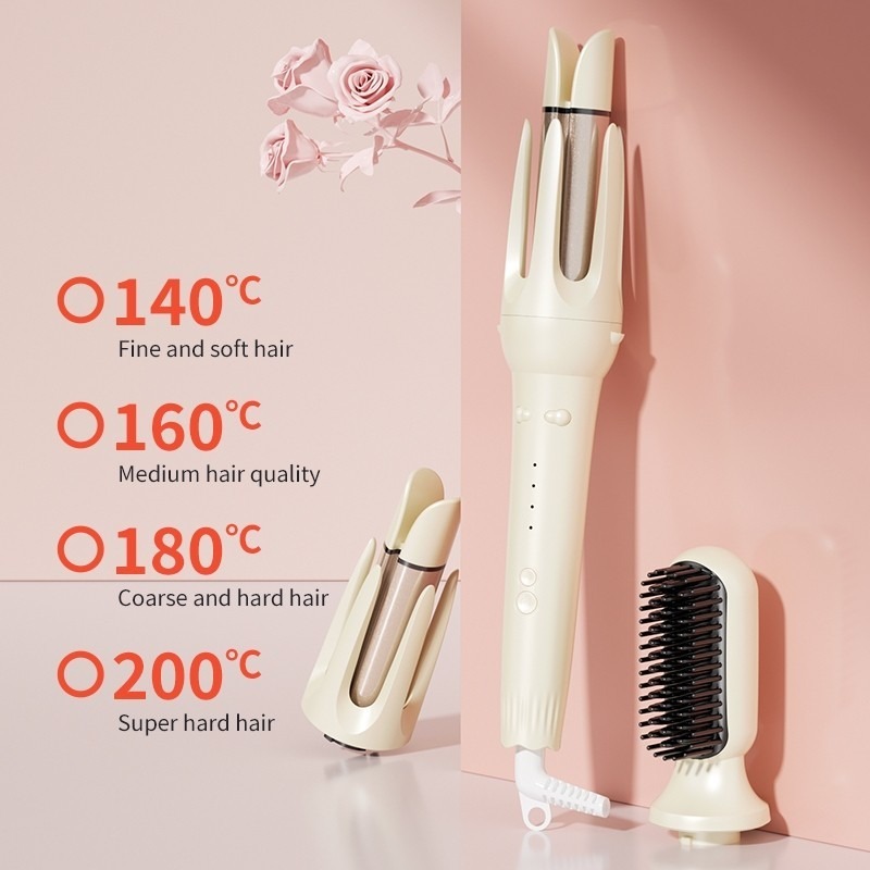 Onlife 3 IN 1 Ion Negatif Curly Rambut Otomatis 28mm/36mm Keramik - Gambar 11