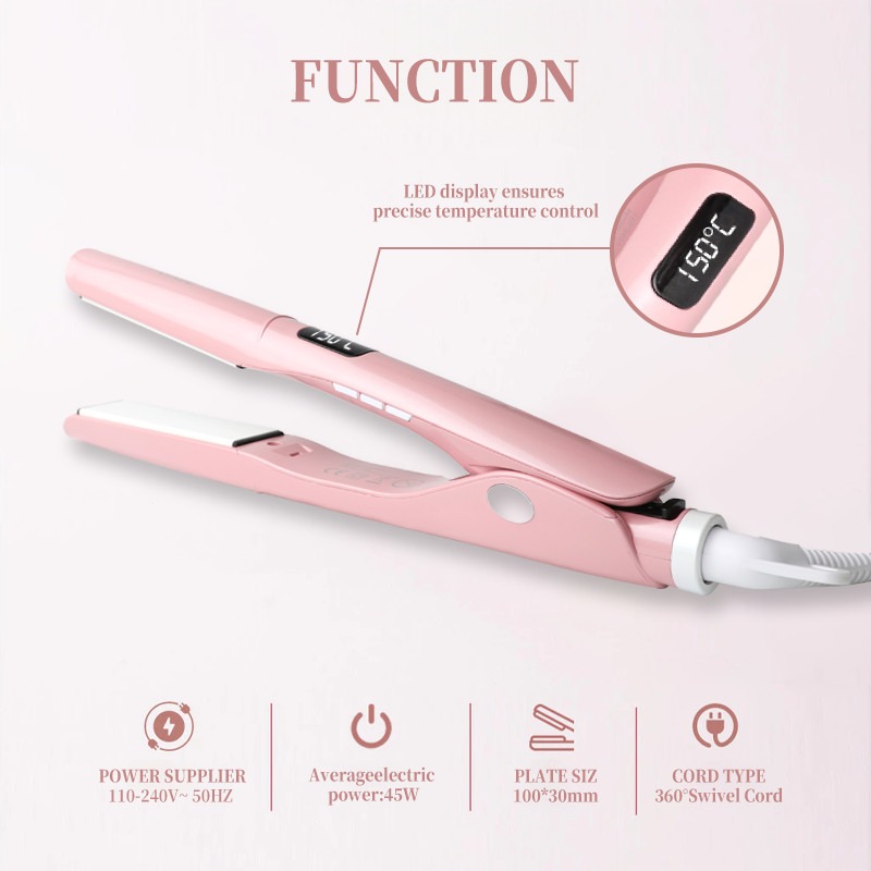 Onlife Catokan Pelurus Rambut Ultra Fast High Performance Hair Iron - Gambar 7