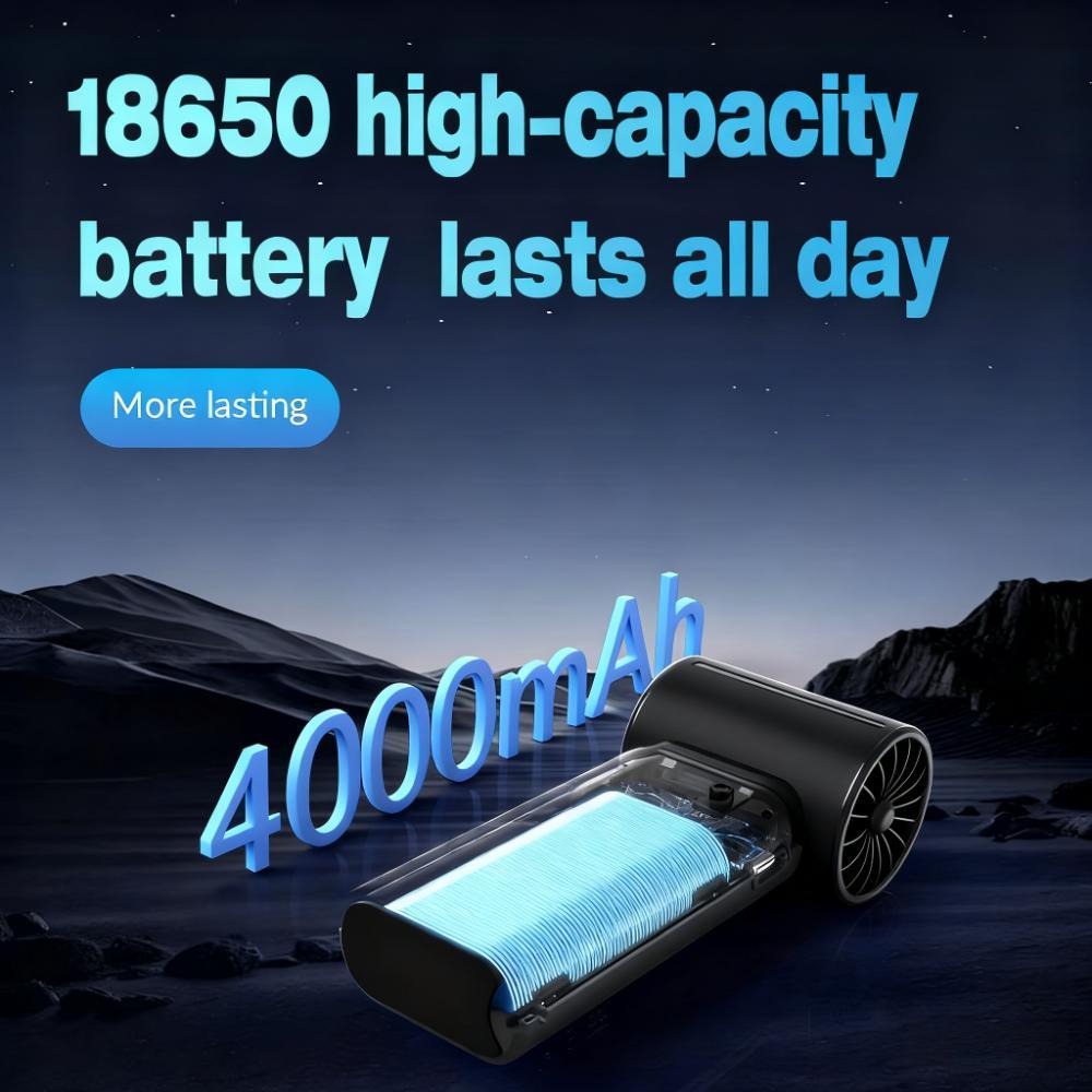 Onlife Mini Kipas Strong Portable Wind 199 Gear - Gambar 6