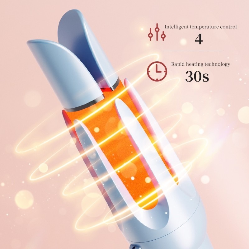 Onlife 3 IN 1 Ion Negatif Curly Rambut Otomatis 28mm/36mm Keramik - Gambar 9